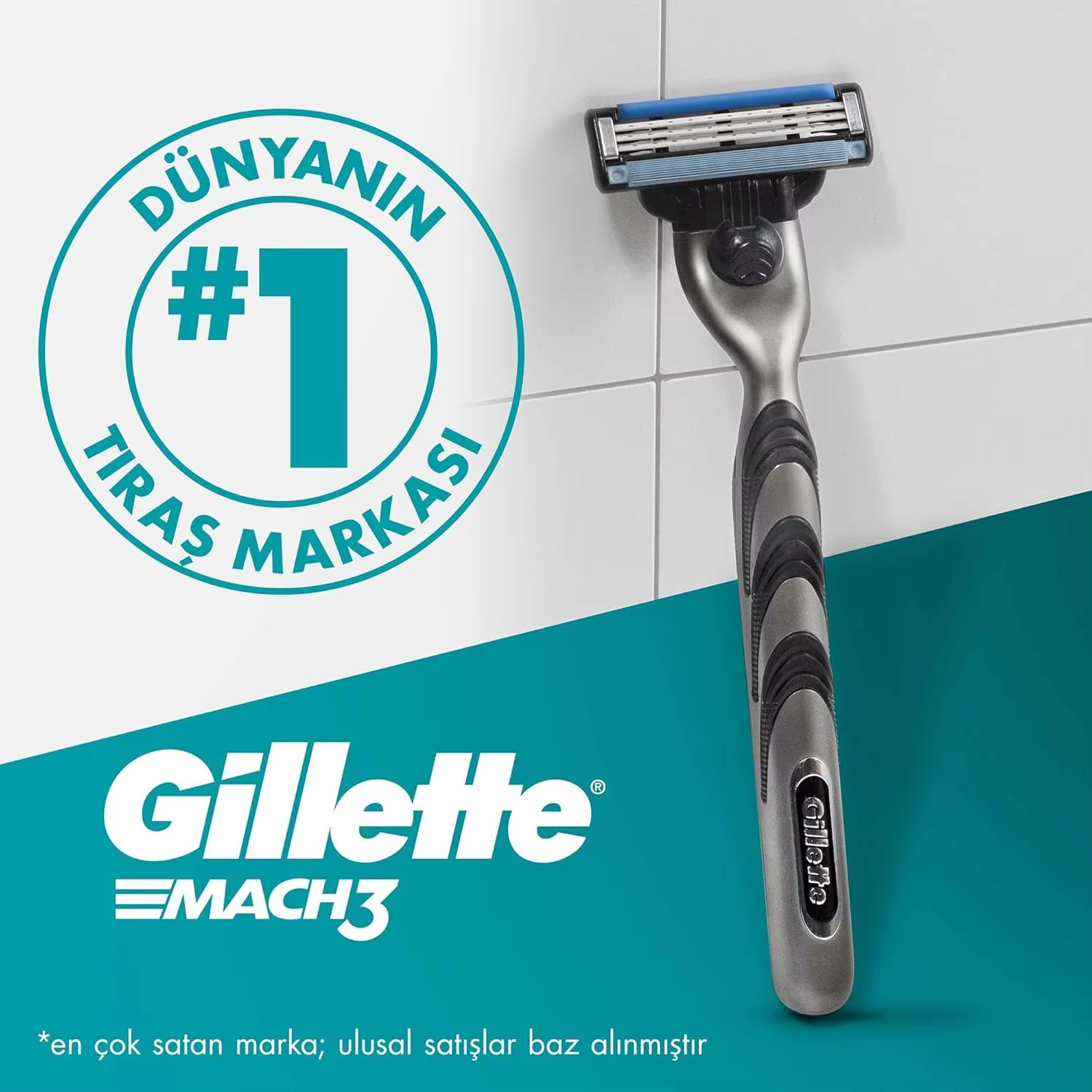 Rasoir Gillette Mach3, ensemble de rasoirs pour hommes