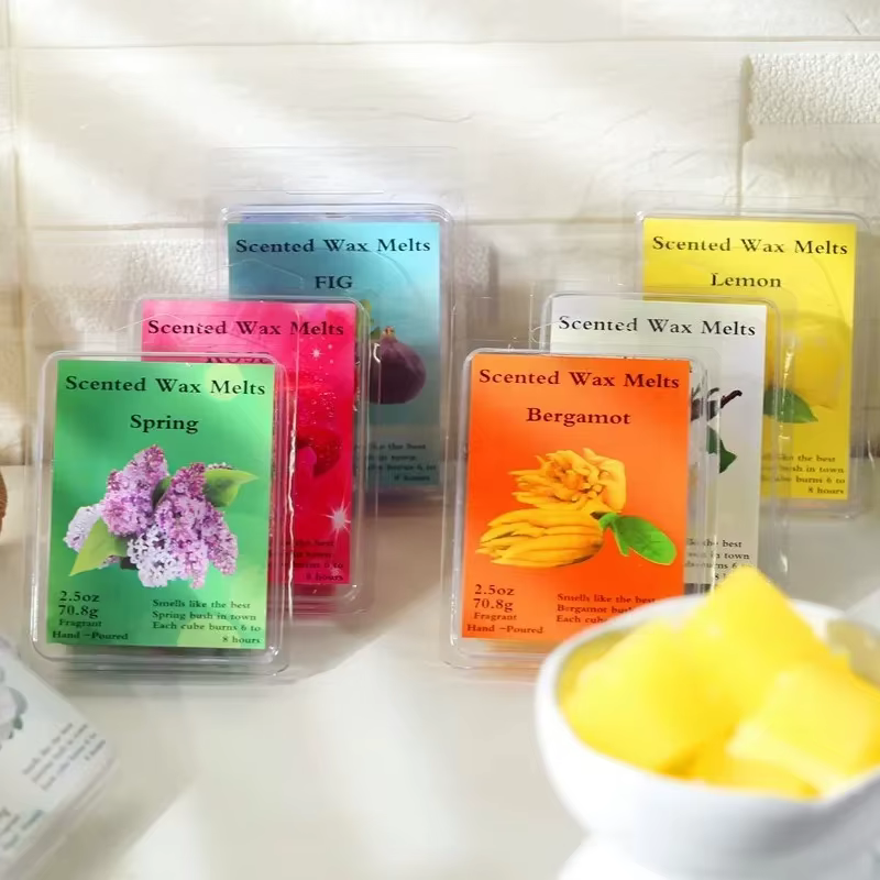 Bloc de cire parfumée, huile essentielle solide, matière première pour la fabrication de bougies parfumées DIY, purifie l'air et apaise l'esprit