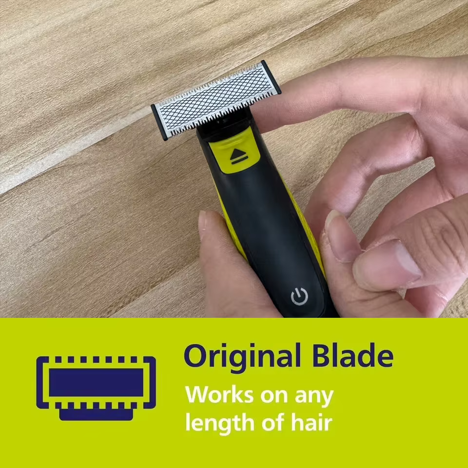Tête de rasoir de rechange pour tondeuse à barbe électrique hybride One&Blade QP2520 QP2530 QP2620 QP2630 QP6510 QP6520