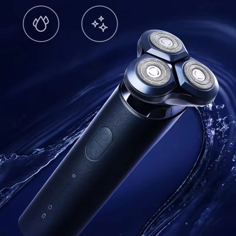 MIJIA Shaver S700, rasoirs électriques rechargeables pour usage humide et sec