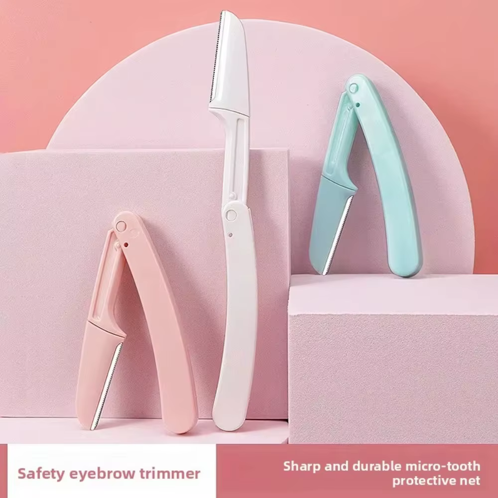 Rasoir facial pliable sûr pour femmes