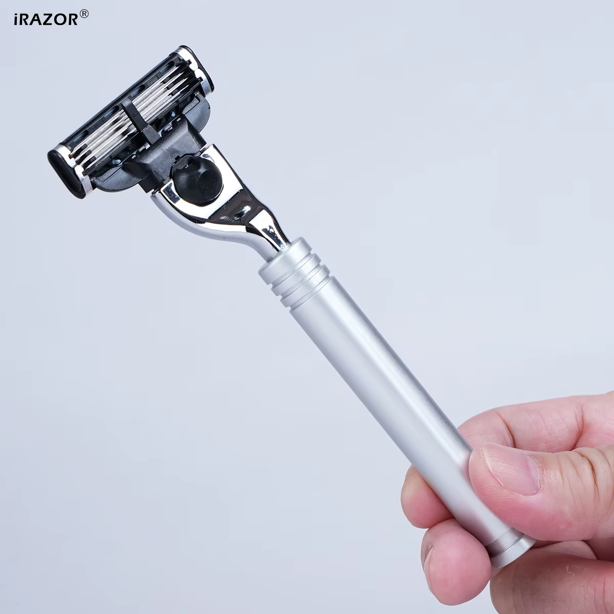 IRAZOR – rasoir de sécurité manuel classique à Triple lame pour hommes