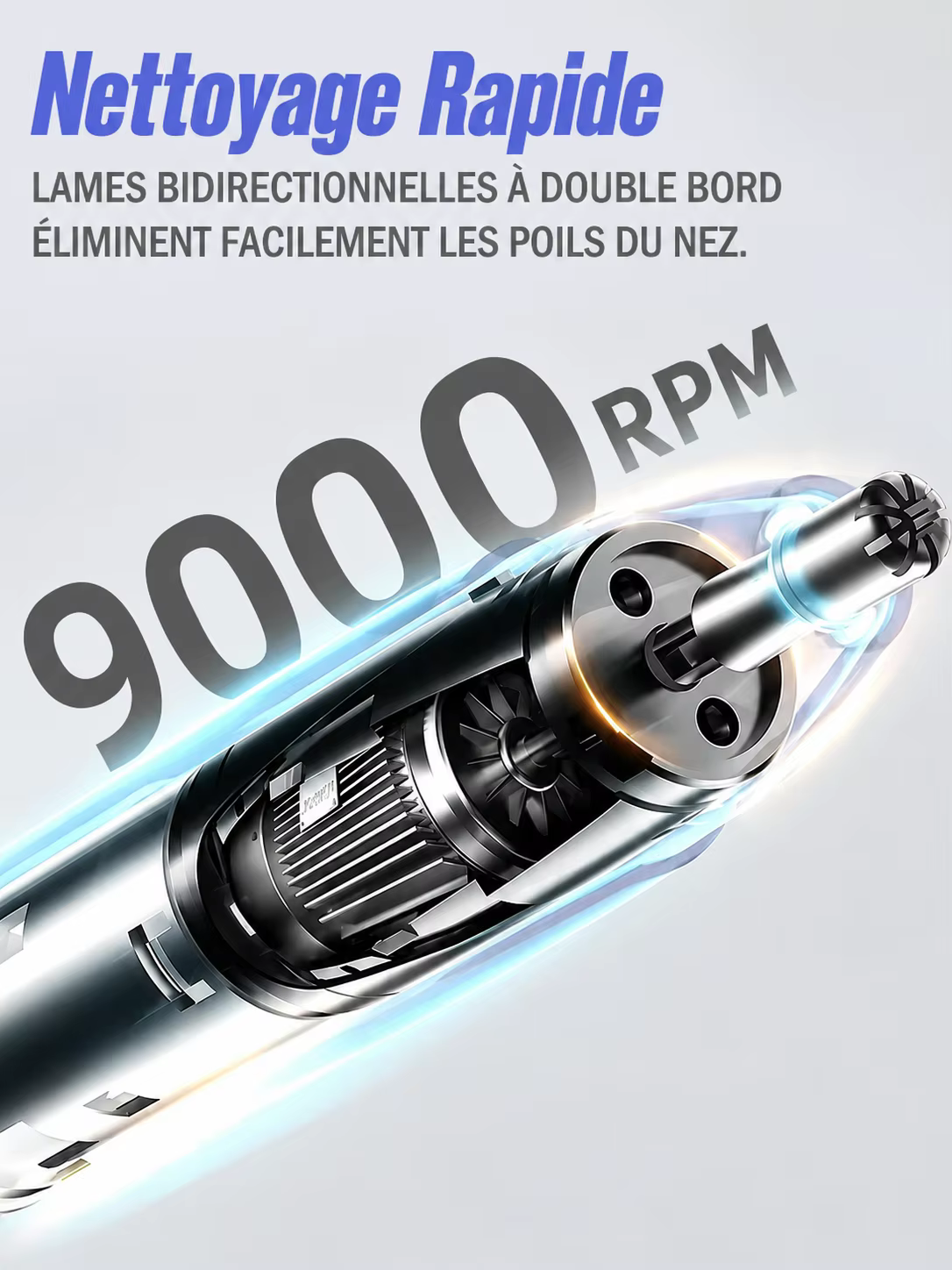 Tondeuse électrique rechargeable pour poils du nez, des oreilles et des zones localisées, rasoir de précision, livraison gratuite