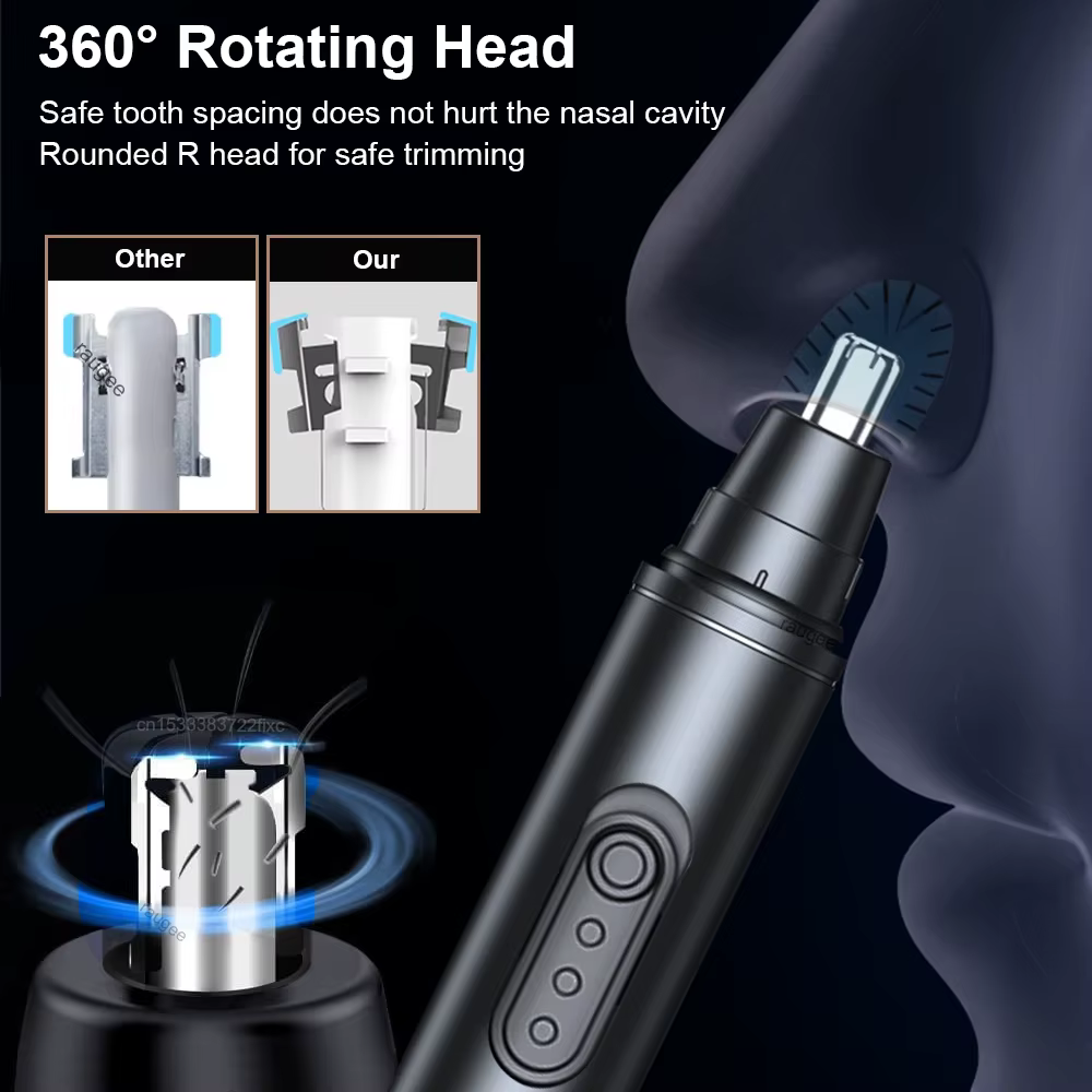Tondeuse électrique pour poils du nez