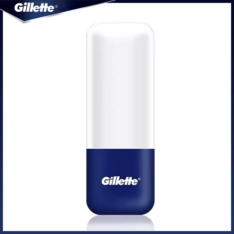 Étui de voyage portable pour rasoir manuel Gillette, boîte de rangement de protection pour rasoir, Gillette ktMagnetic Mach 3 Vector 3