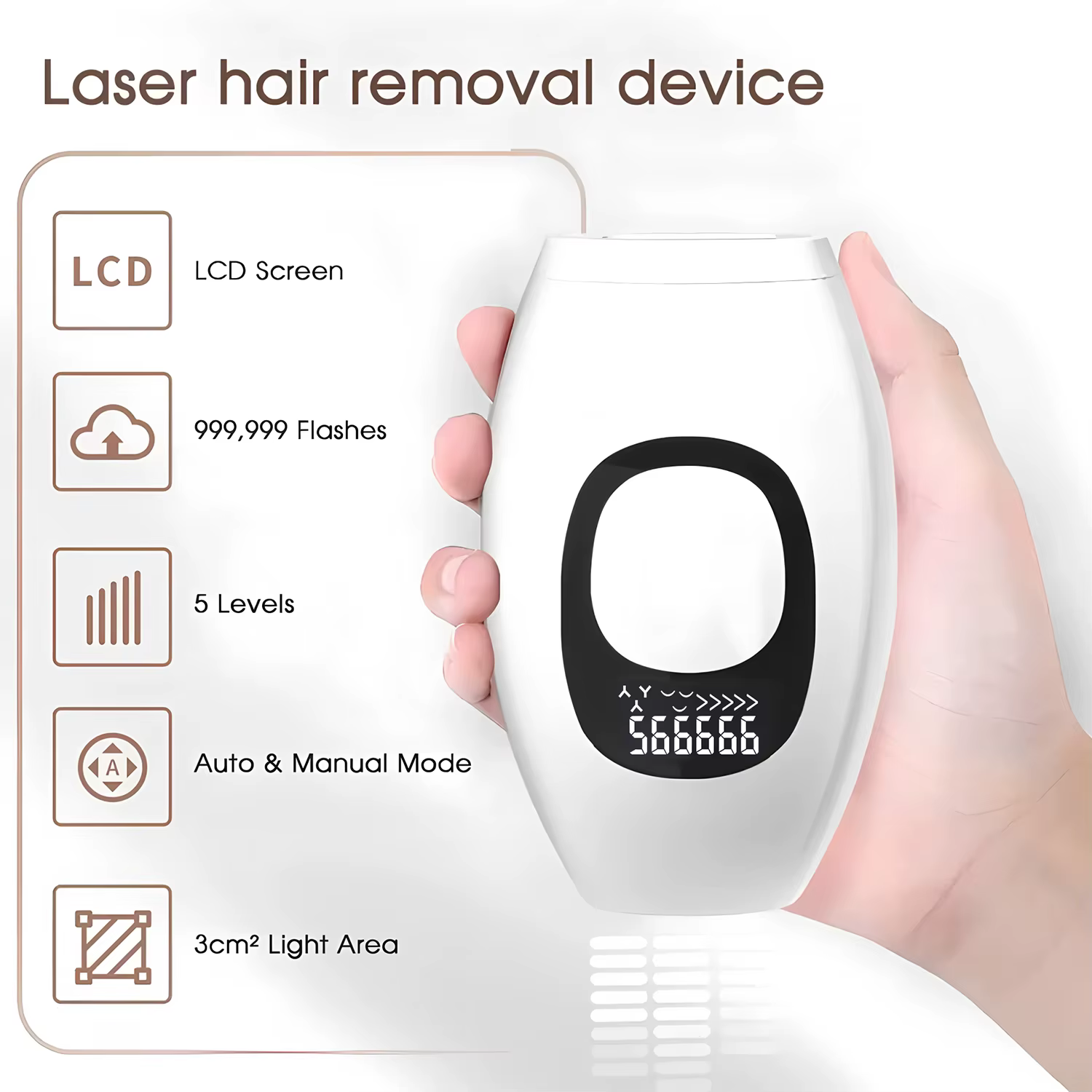 Nouvel Épilateur Laser IPL Permanent
