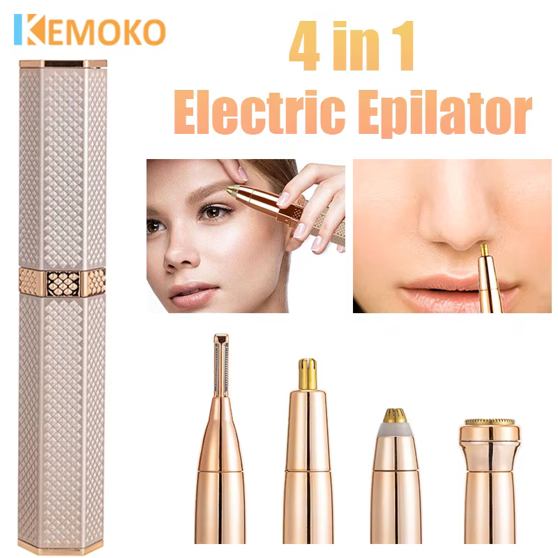 Tondeuse à sourcils électrique 4 en 1