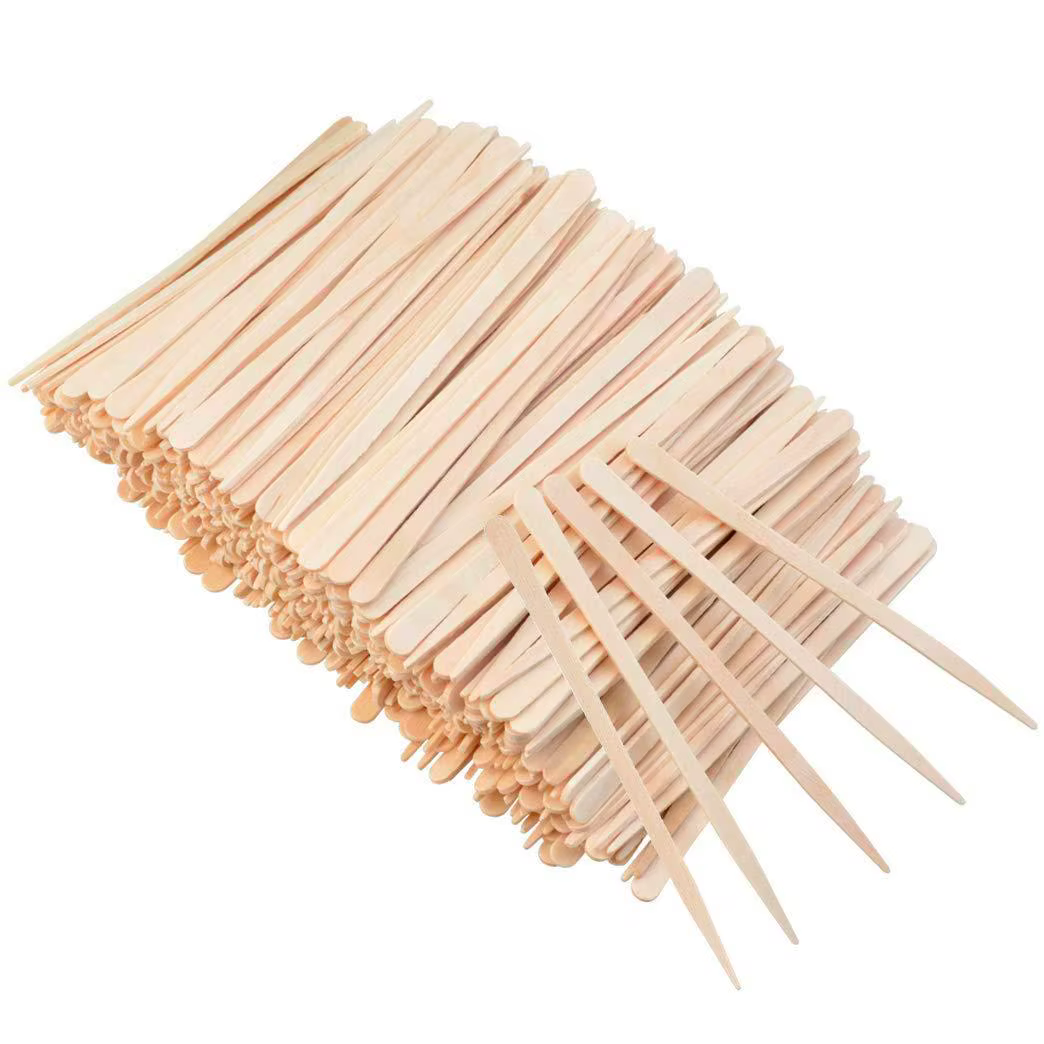 Bâtons de cire en bois