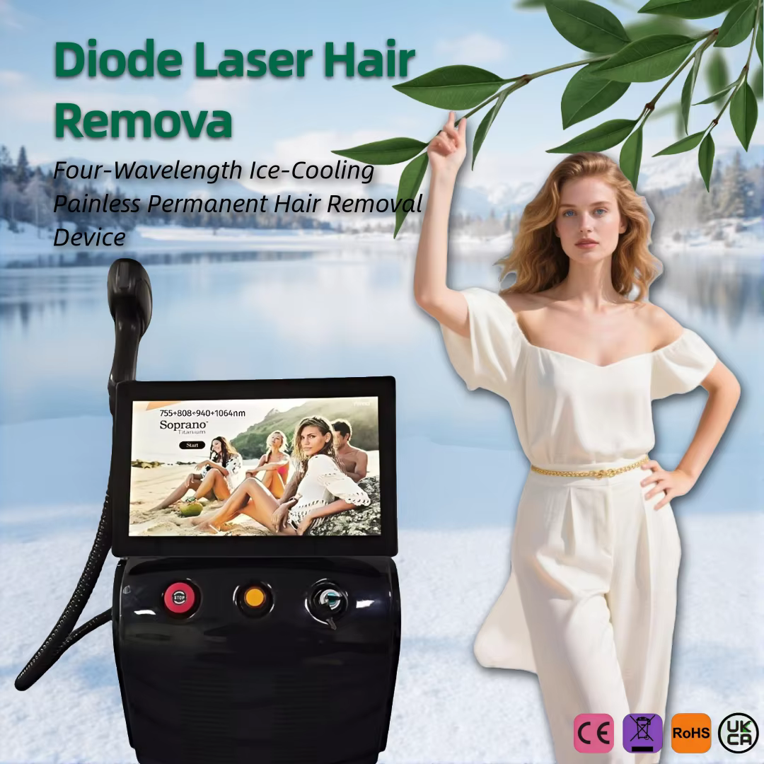 Nouveau modèle 2026 – Épilateur laser à diode pour poils épais