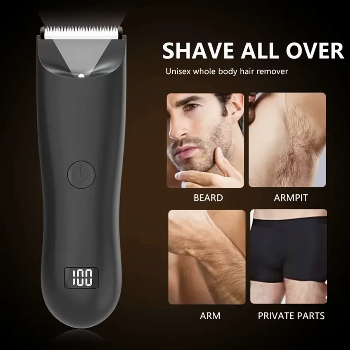 Tondeuse à barbe pour homme
