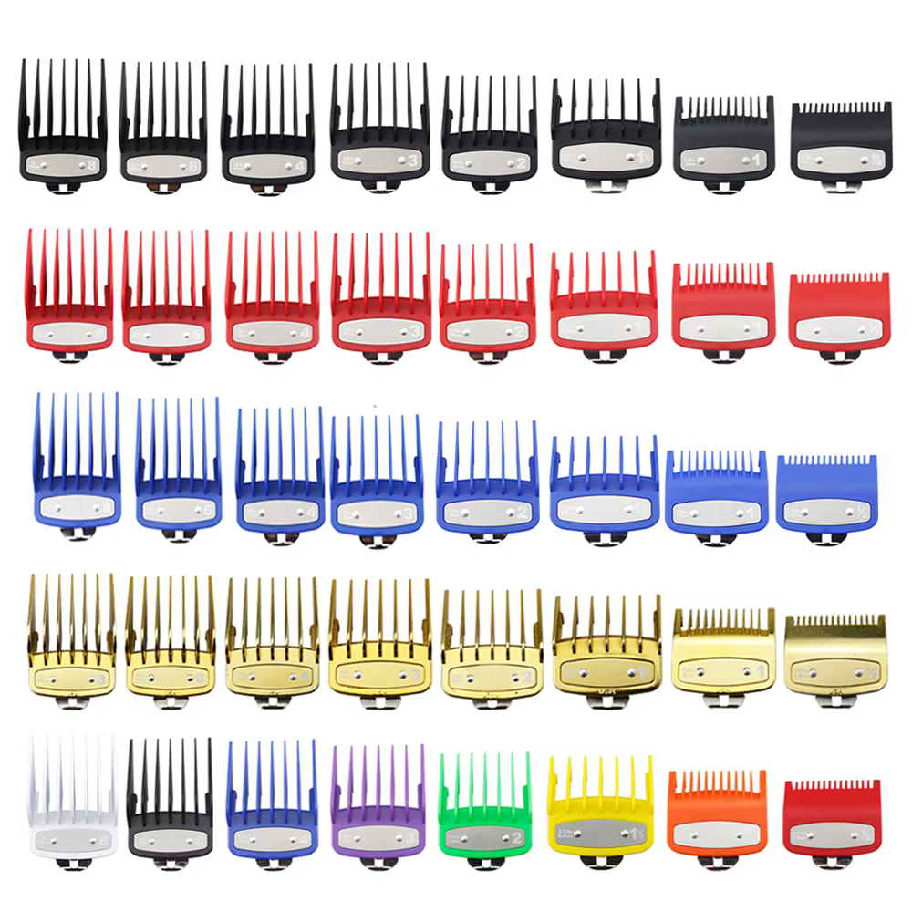 Peignes de guidage pour tondeuse à cheveux professionnelle