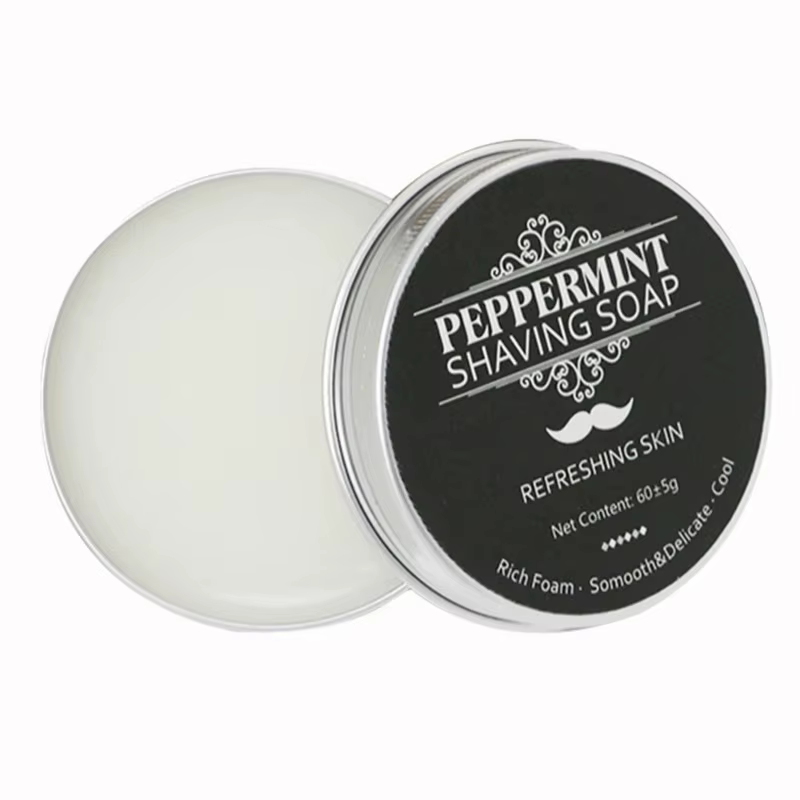Crème à raser à la menthe 60g pour un rasage confortable