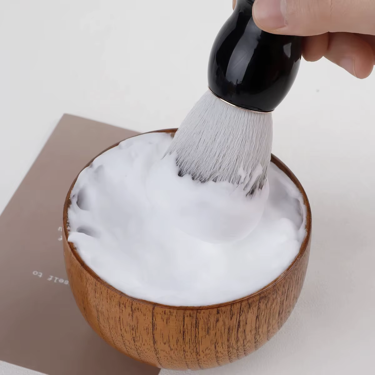 Pinceau à raser la barbe