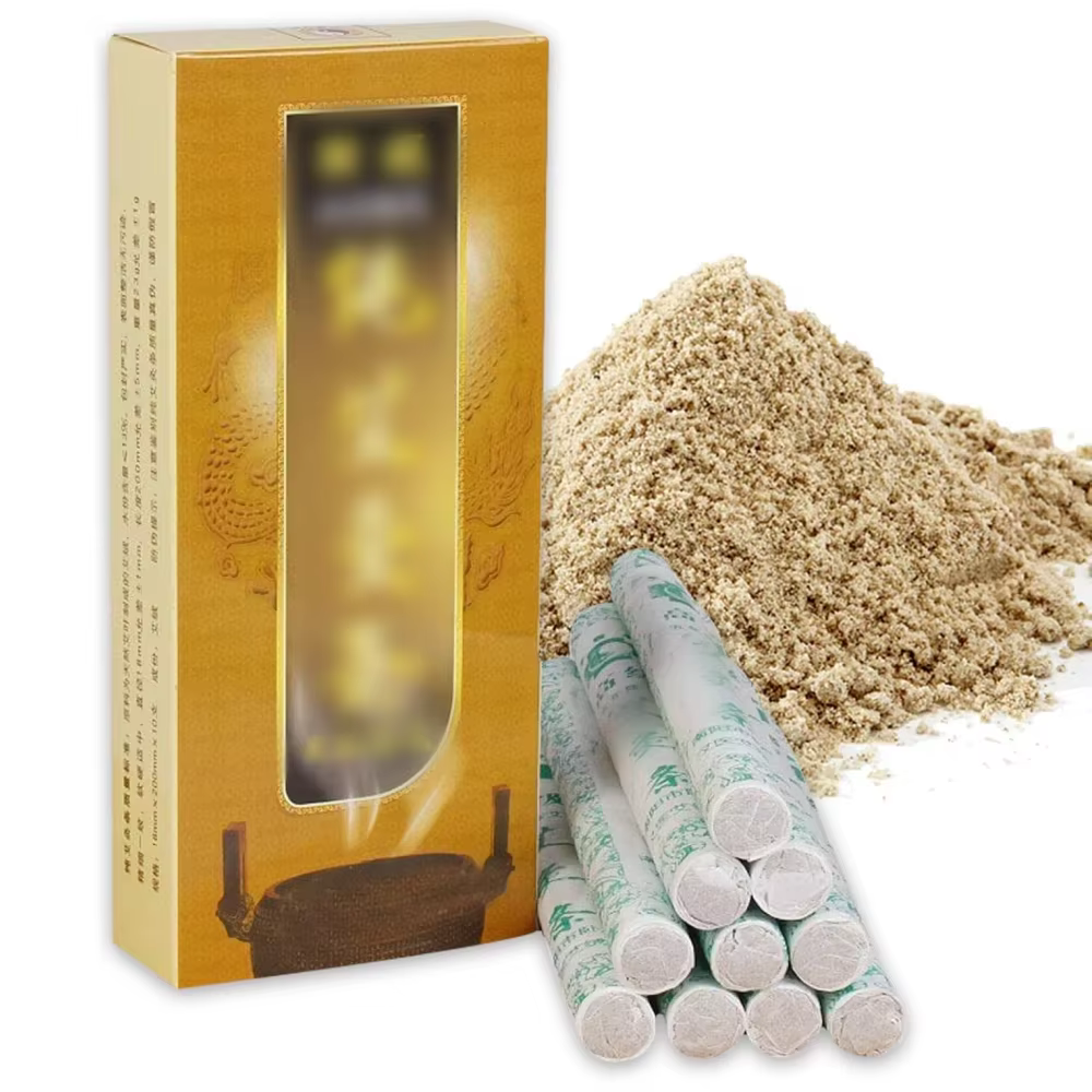 Rouleaux de Moxa en bois d'absinthe pur, thérapie traditionnelle Moxa, hiébas chinois, bâton de Moxibustion Medicinale, Massage méridien chaud, soins de santé