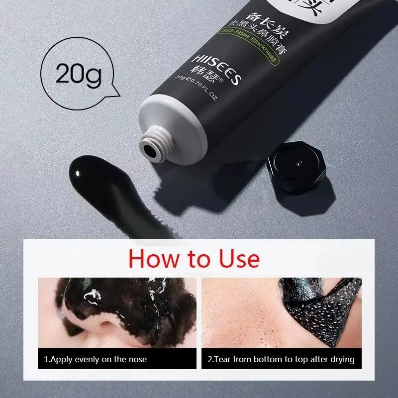 Masque dissolvant de points noirs pour le visage