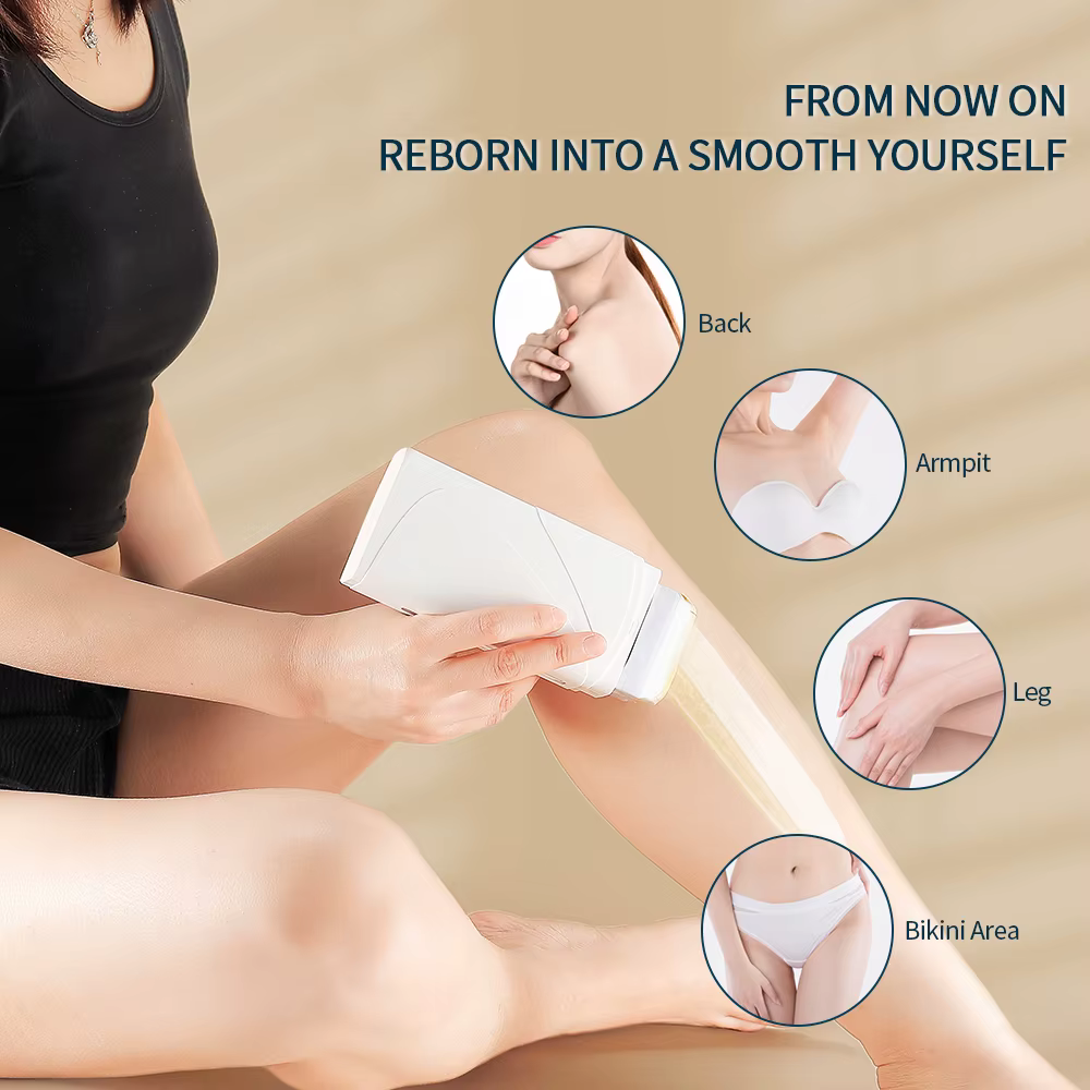 Bandes chauffantes pour épilation à la cire 3 en 1