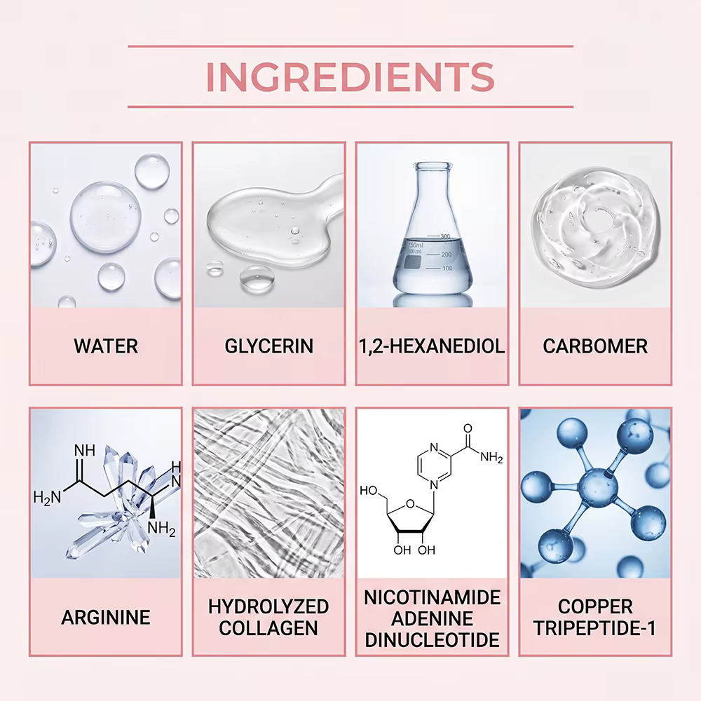 Sérum Éclat Repulpant Hydratation Intense Lissant Booster de Luminosité Essence Visage Revitalisante