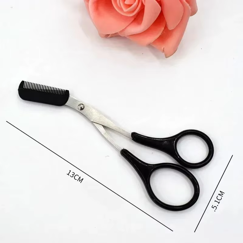 1/3 pièces rasoir de sourcils outils de maquillage ciseaux