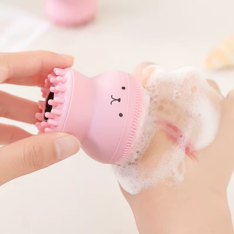 Brosse de nettoyage du visage en Silicone