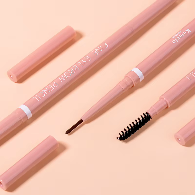 Crayon à sourcils Ultra fin à Double extrémité de 1.5mm (Kemelo) maquillage des yeux professionnel longue durée imperméable à l'eau et à l'épreuve de la sueur pour les femmes