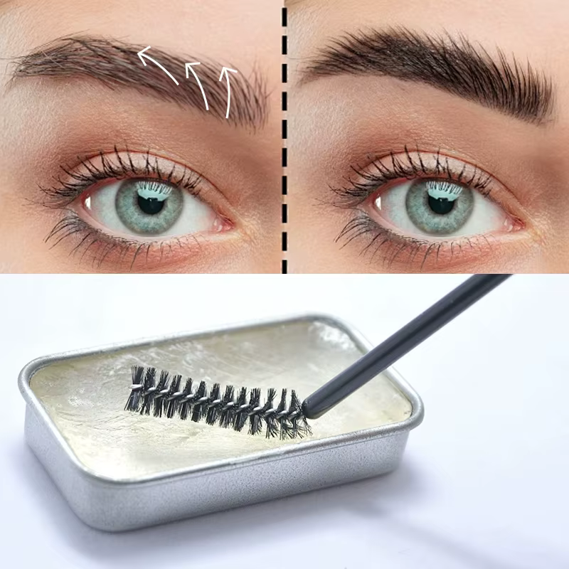 Gel fixateur de cire coiffante pour sourcils