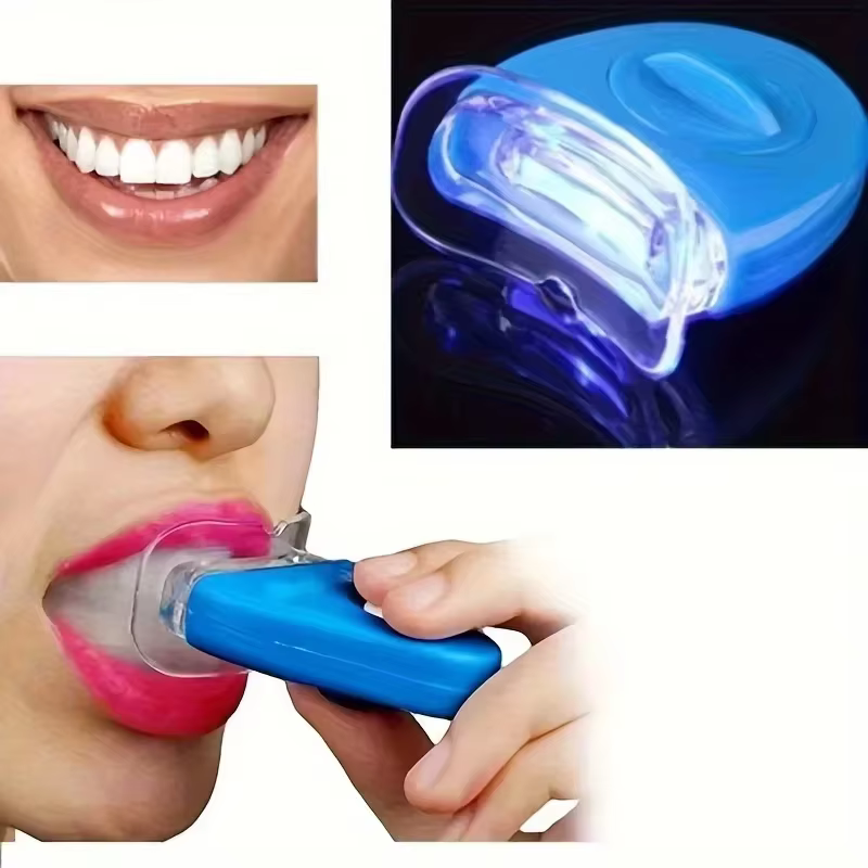 Lumière des dents Lumière des dents LED Lumière bleue Lumière des dents Lumière froide Lumière des dents, Kit de blanchiment des dents, blanchiment des dents sans fil à usage domestique