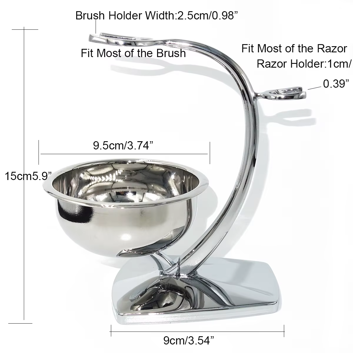 IRAZOR Kit de rasage humide professionnel pour hommes Mach 3 rasoir blaireau brosse à cheveux support