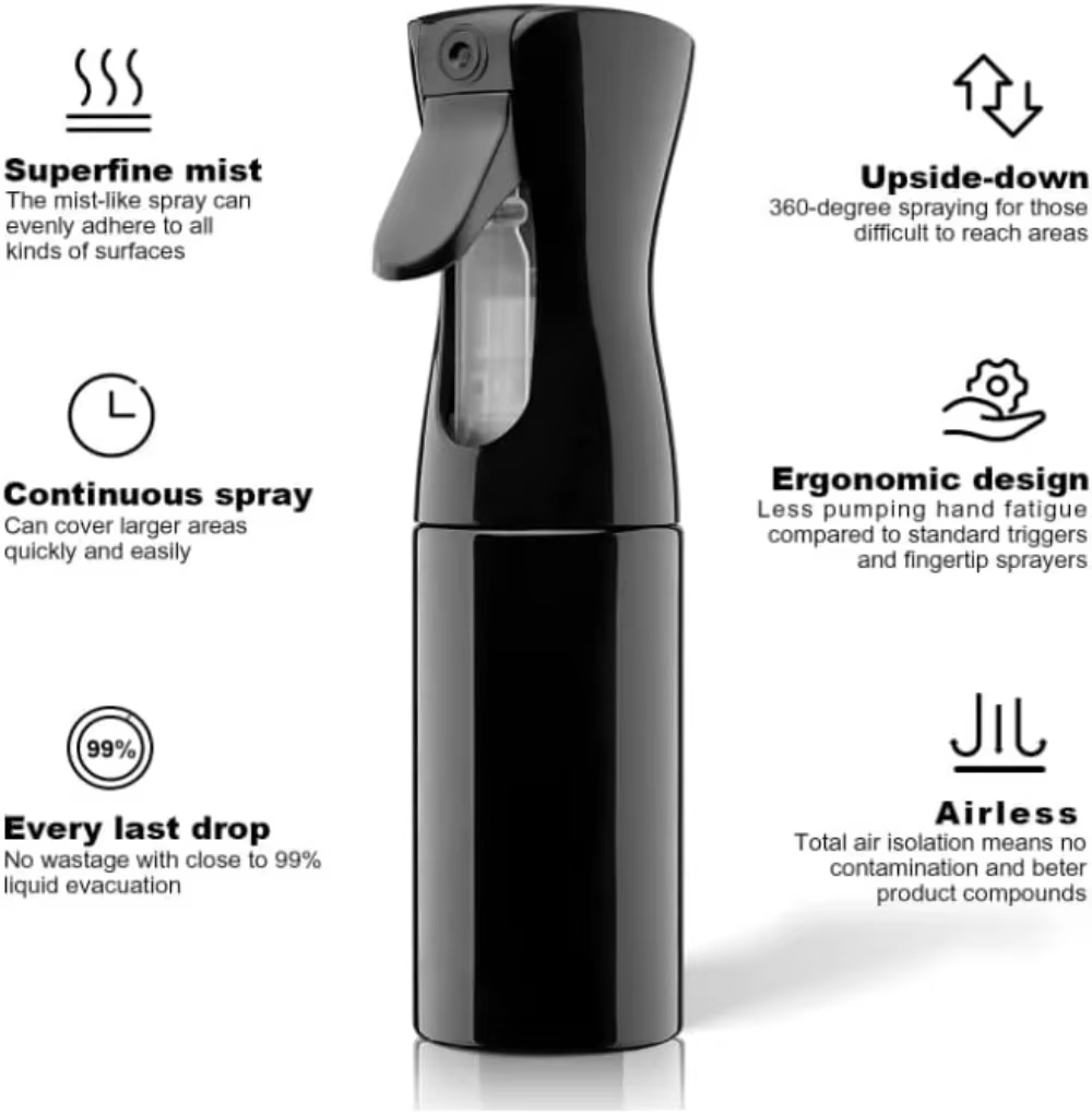 Spray de beauté pour salon de coiffure