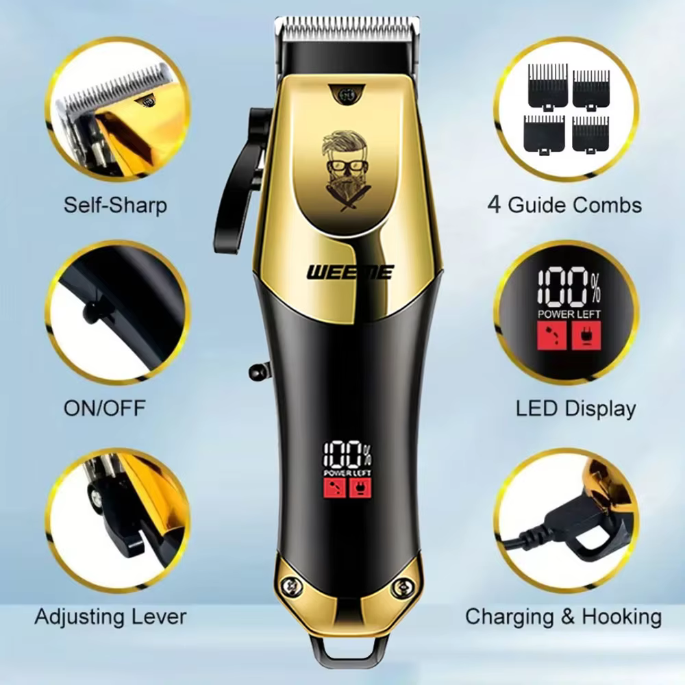 Machine de coupe de cheveux électrique sans fil tondeuse