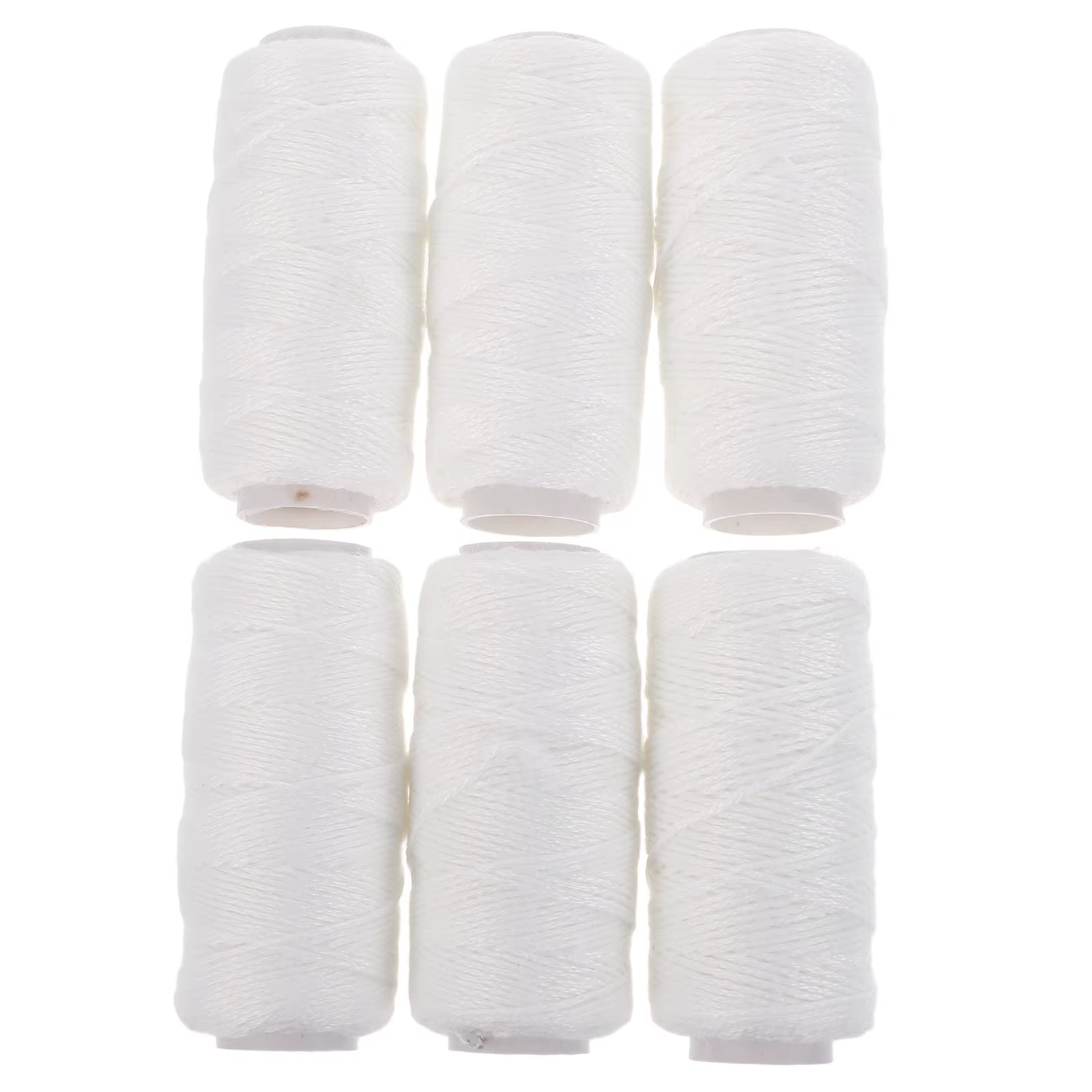 Lot de 6 outils d'épilation au fil de coton pour le visage et les sourcils