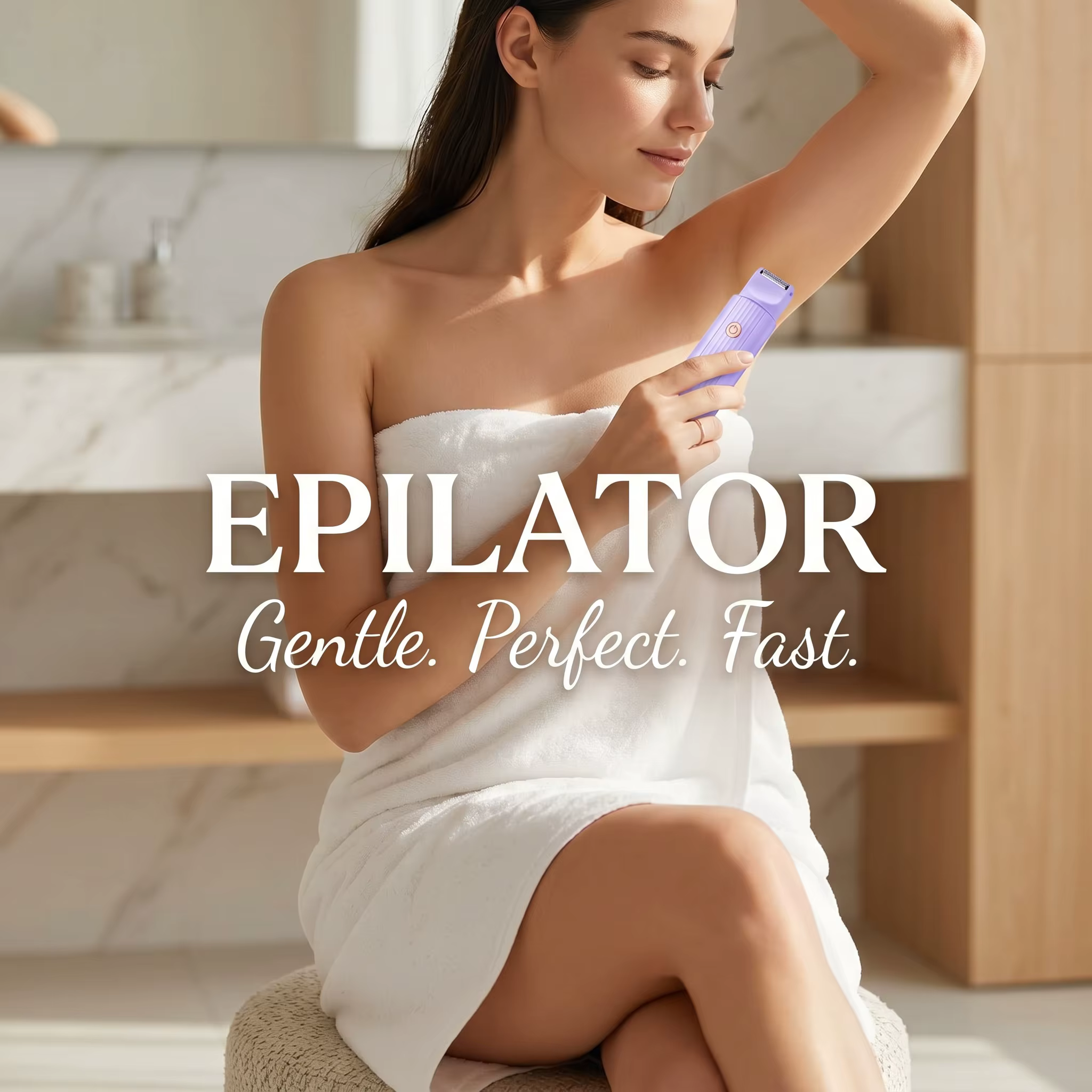 Rasoir électrique 2-en-1 SoftAura pour femme