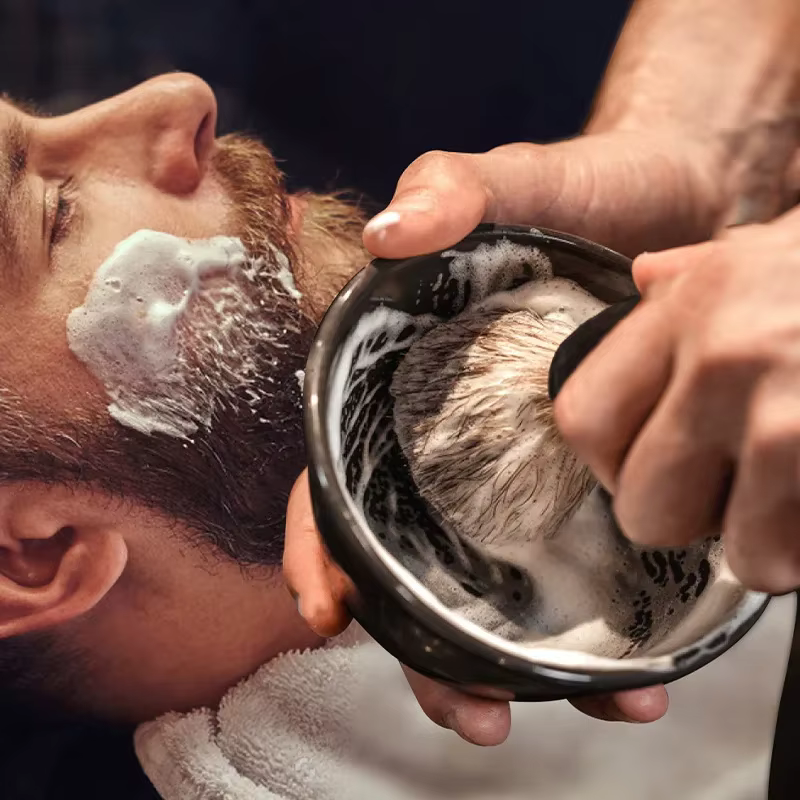 Ensemble de rasage de barbe pour hommes