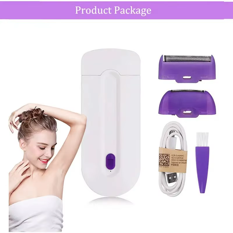 Rasoir électrique sous les bras pour femme