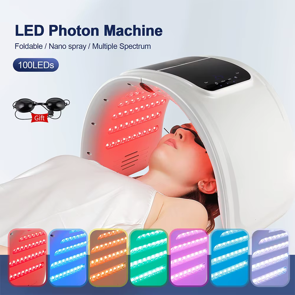 Foreverlily LED Photon Machine de beauté du visage rajeunissement de la peau Lifting