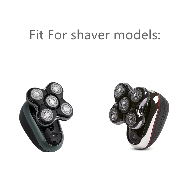 Tête de rasage de rechange compatible avec les rasoirs électriques Remington XR1600/RX7/BOSS XR7120 et XR7100