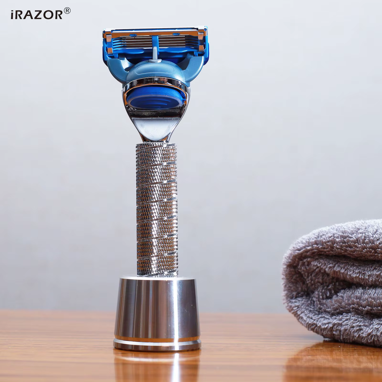 IRAZOR Fusion 5 couches rasoir pour rasage homme barbier cheveux barbe manuel moustache enlèvement