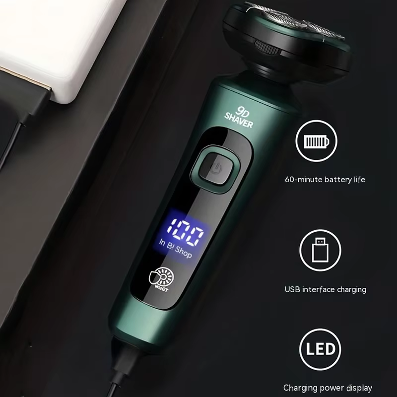 Nouveau rasoir électrique avec écran LED numérique