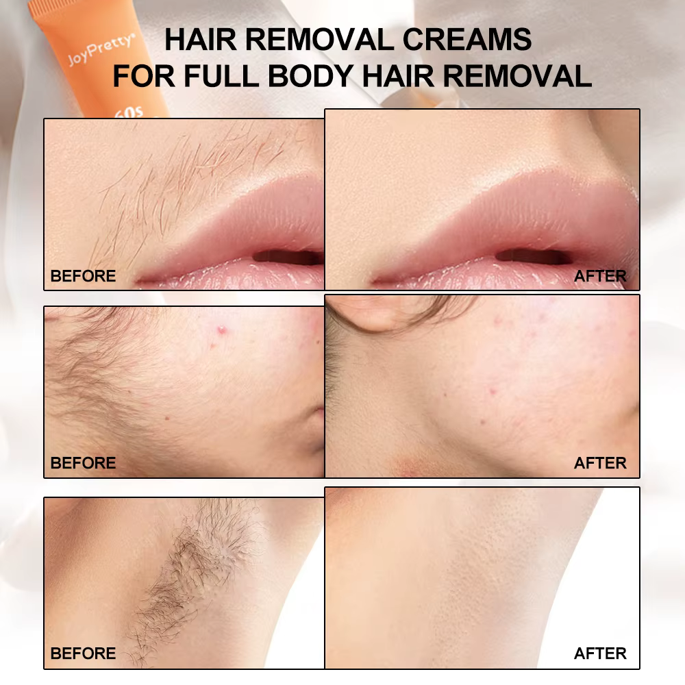 Crème dépilatoire pour femme
