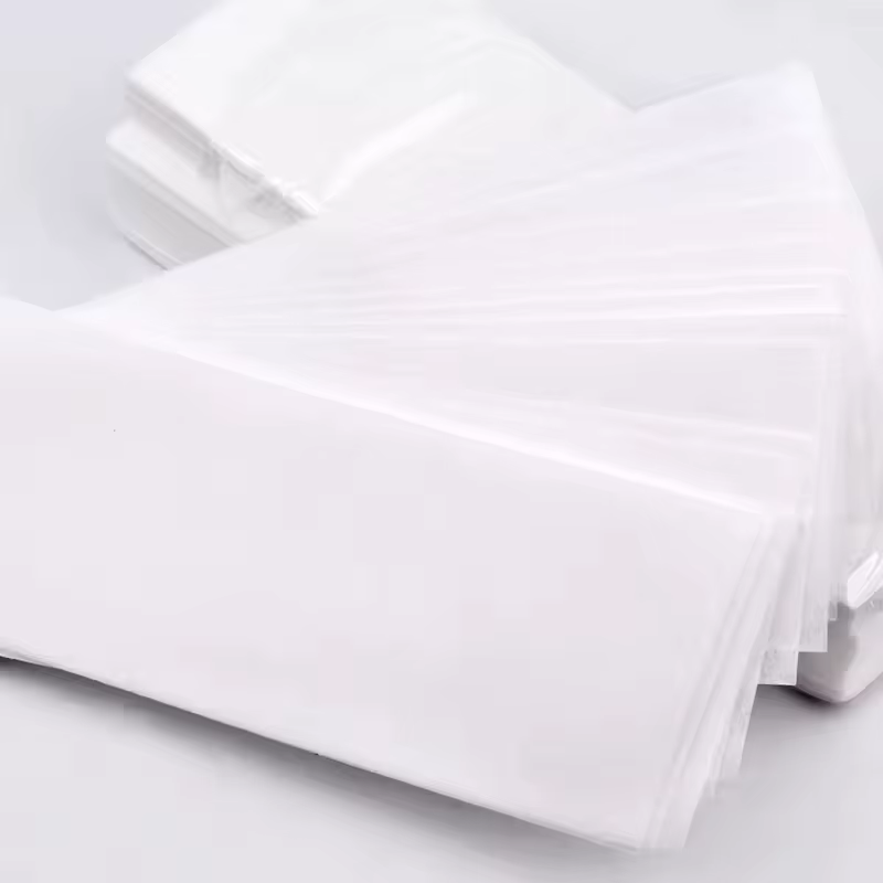 100 pièces/paquet – Rouleaux de papier non tissé pour l'épilation corporelle – Bandes de cire dépilatoires de haute qualité