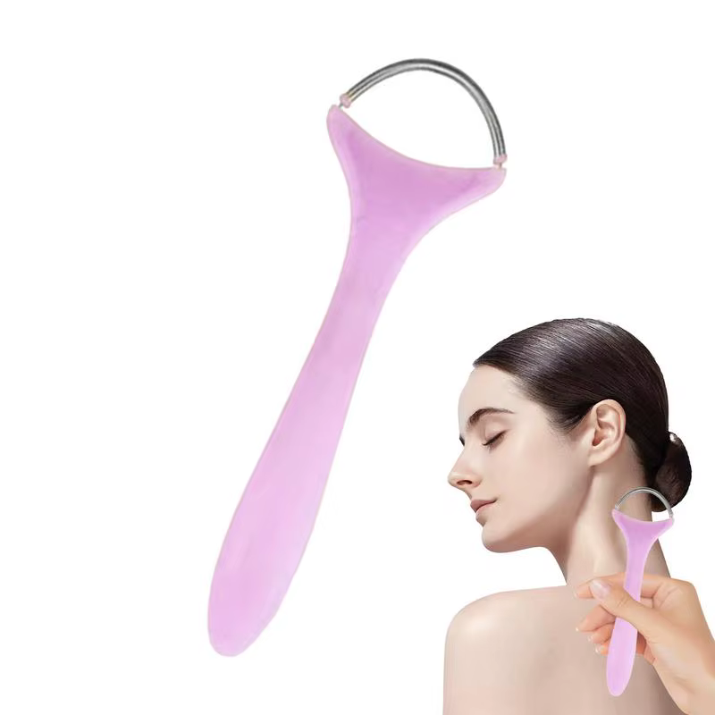 Épilateur Facial outil d'épilateur de menton à ressort