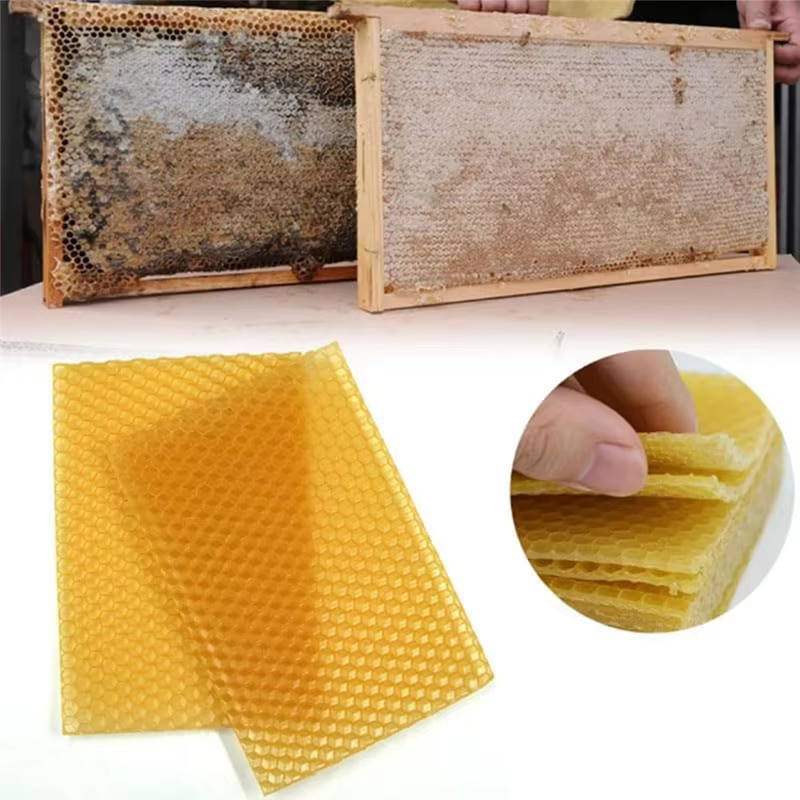 Kit de feuilles de cire d'abeille