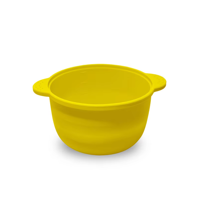 Bol en Silicone réutilisable résistant à la chaleur, Pot chauffe-cire pour épilation, bol de mélange de couleurs