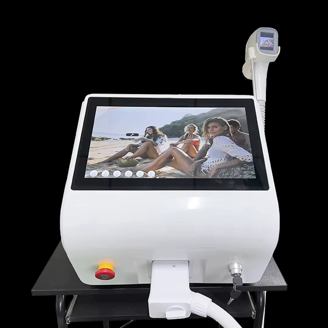 Machine d'épilation au Laser à Diode Soprano titane professionnel 4000w 4 ondes approuvées douleur permanente 2025 épilateur Portable