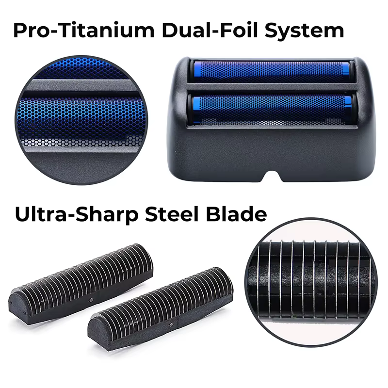 Kit de rechange pour rasoir électrique Babyliss Pro UV Double Foil FXLFS2