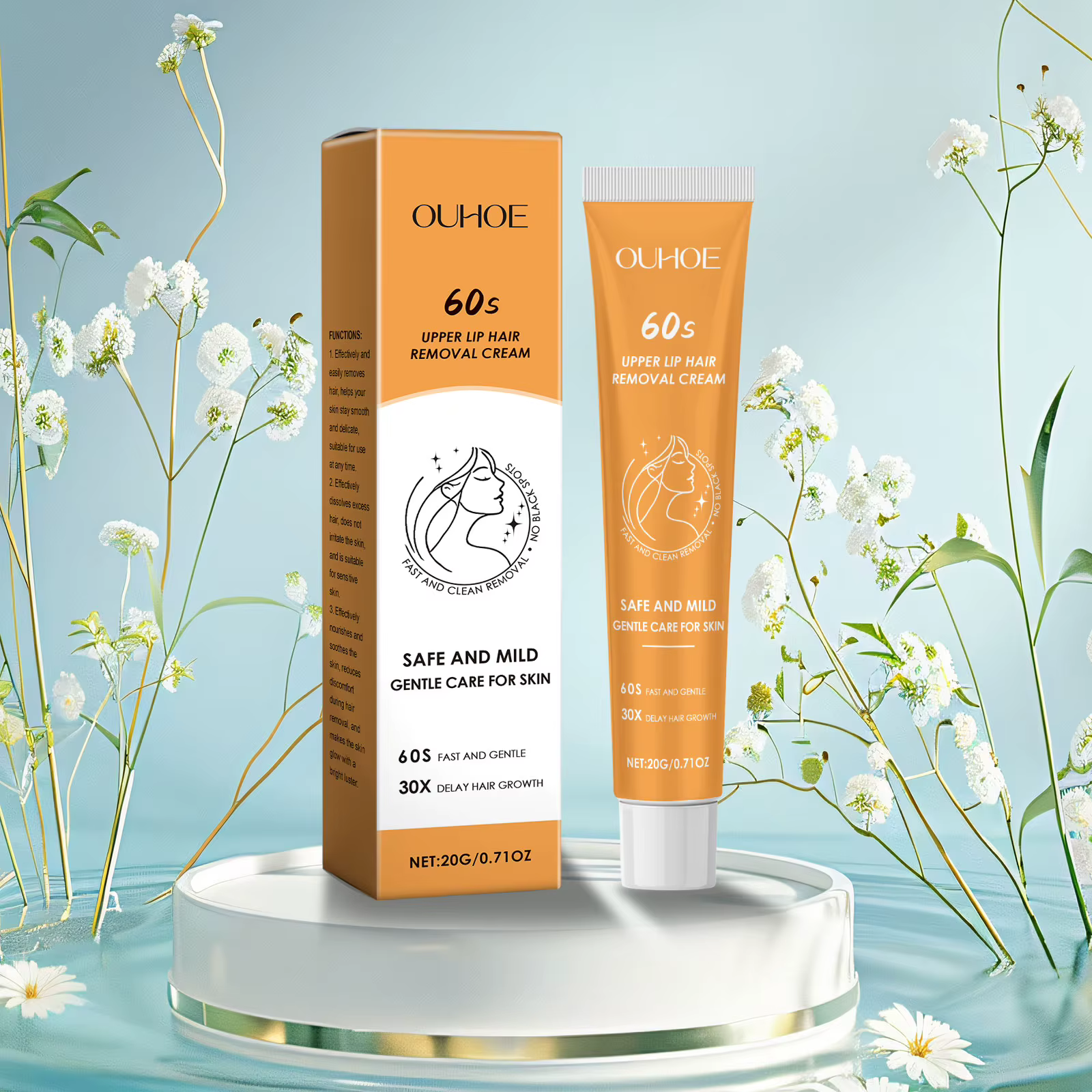 Crèmes dépilatoires pour femmes