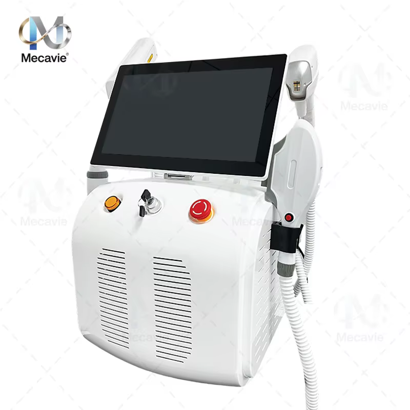 Machine laser portable 4-en-1 4000W : Diode 808nm/RF/IPL/Picoseconde
