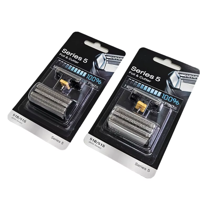 Lame de rasoir 51S/51B compatible avec Braun 8000 wfs1 wfs2 530 550 590 5643 5645 8970 8975 8985 5646/7/9 5751