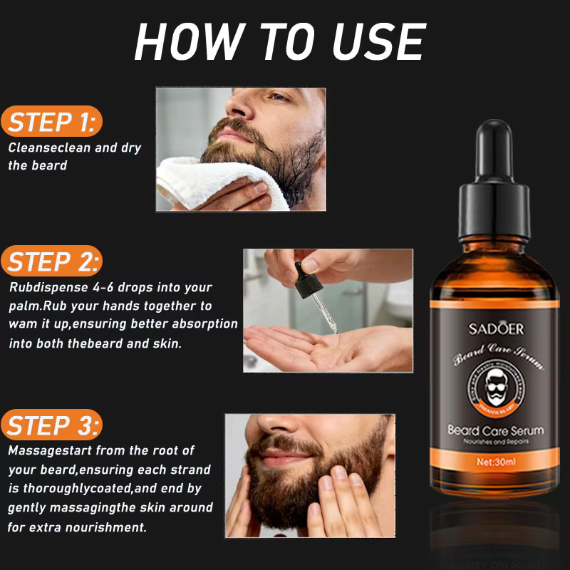 Kit de soins pour barbe homme