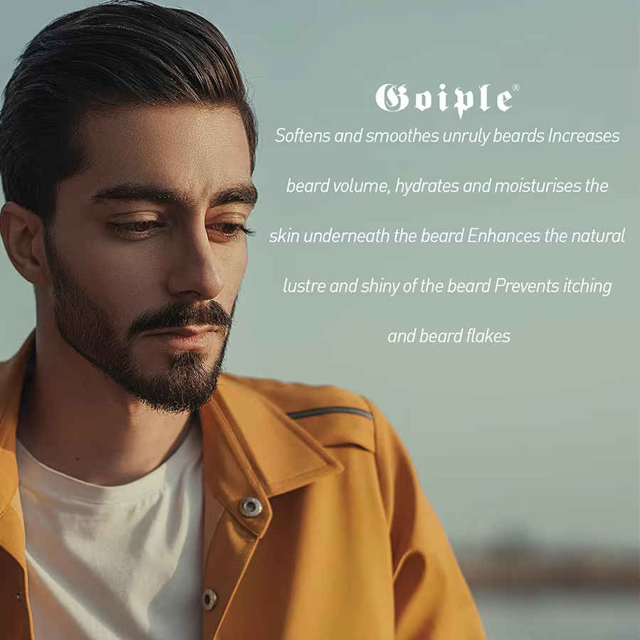 Cire à barbe parfumée au bois de santal pour hommes