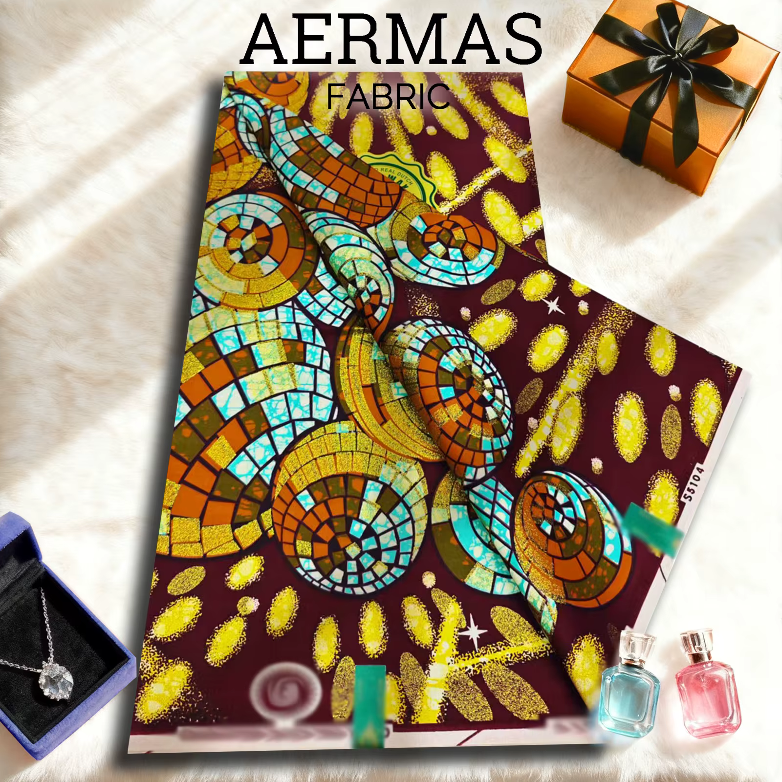 Tissu de cire de coton super africain, 6 yards, 100% coton, couture Ankara, vente en gros pour rideaux, nouvel arrivage
